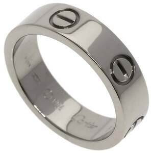 CARTIER Silver Love Ring #56